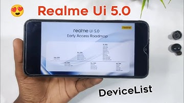 Official Realme Ui 5.0 Early Access Roadmap | Realme Ui 5.0 Eligible Devicelist🔥
