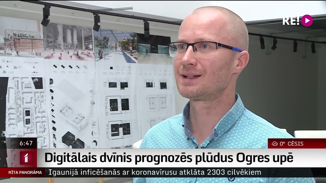 Digitālais dvīnis prognozēs plūdus Ogres upē