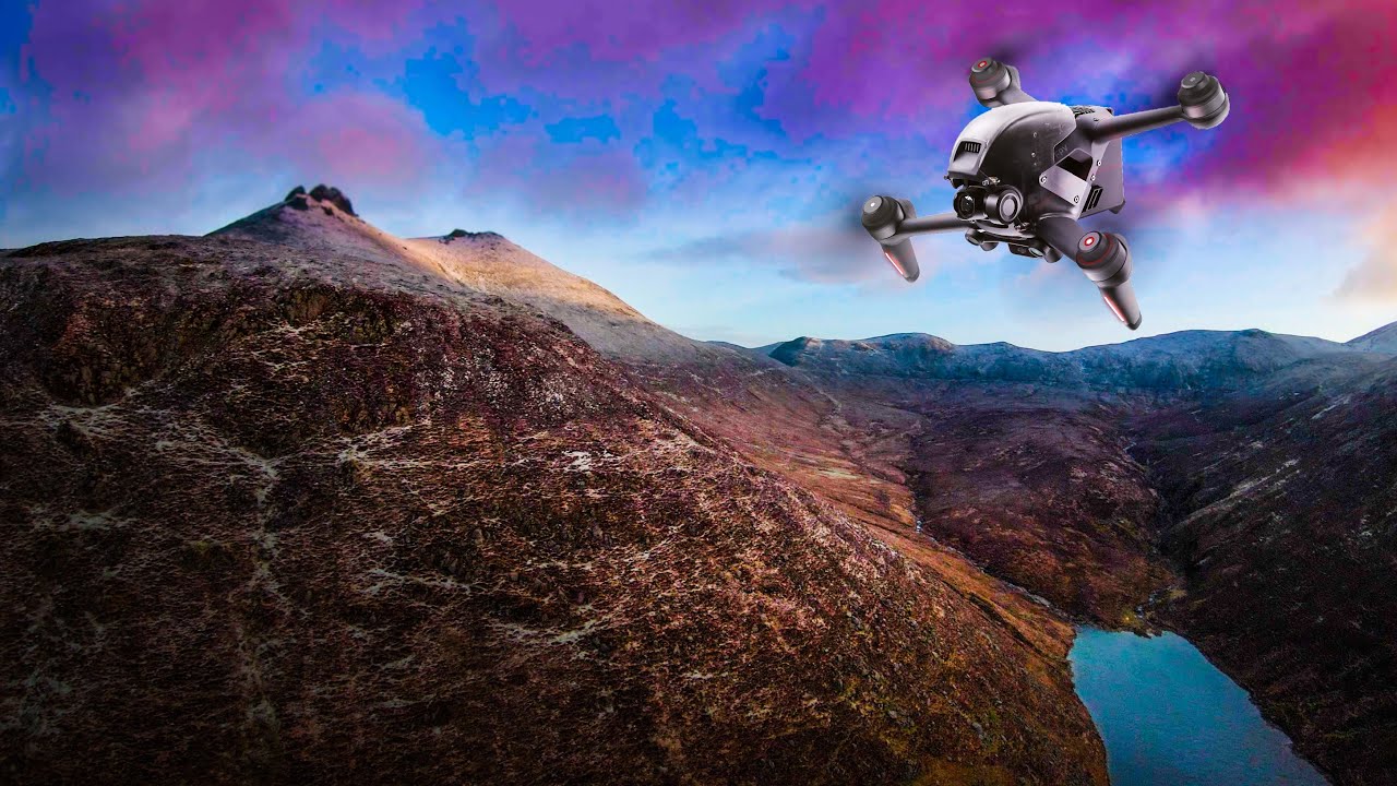 Flying Like a Bird in The Mourne Mountains with the DJI FPV Drone