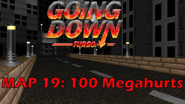 Doom 2 Going Down: Turbo walkthrough no commentary MAP 19: 100 Megahurts (All Secrets)