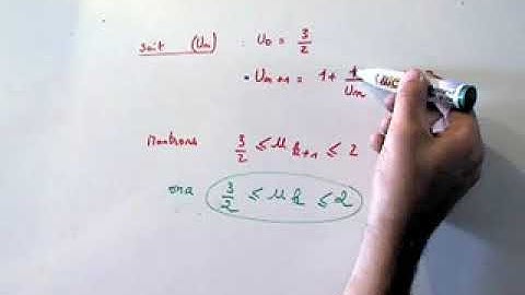 SUITE NUMERIQUE : le raisonnement par récurrence en TS