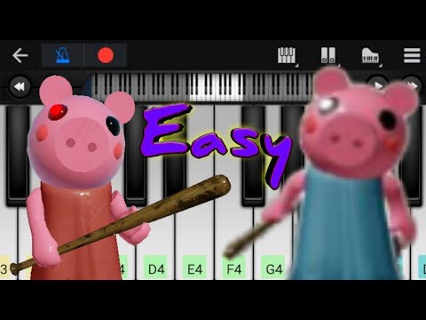 Piggy Roblox Soundtrack Song Easy Mobile Piano Tutorial Perfect Piano Youtube - mobile piano roblox