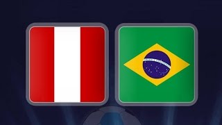 Перу 0 - 2 Бразилия ОБЗОР МАТЧА ЧМ 2018 [HD] 16.11.16
