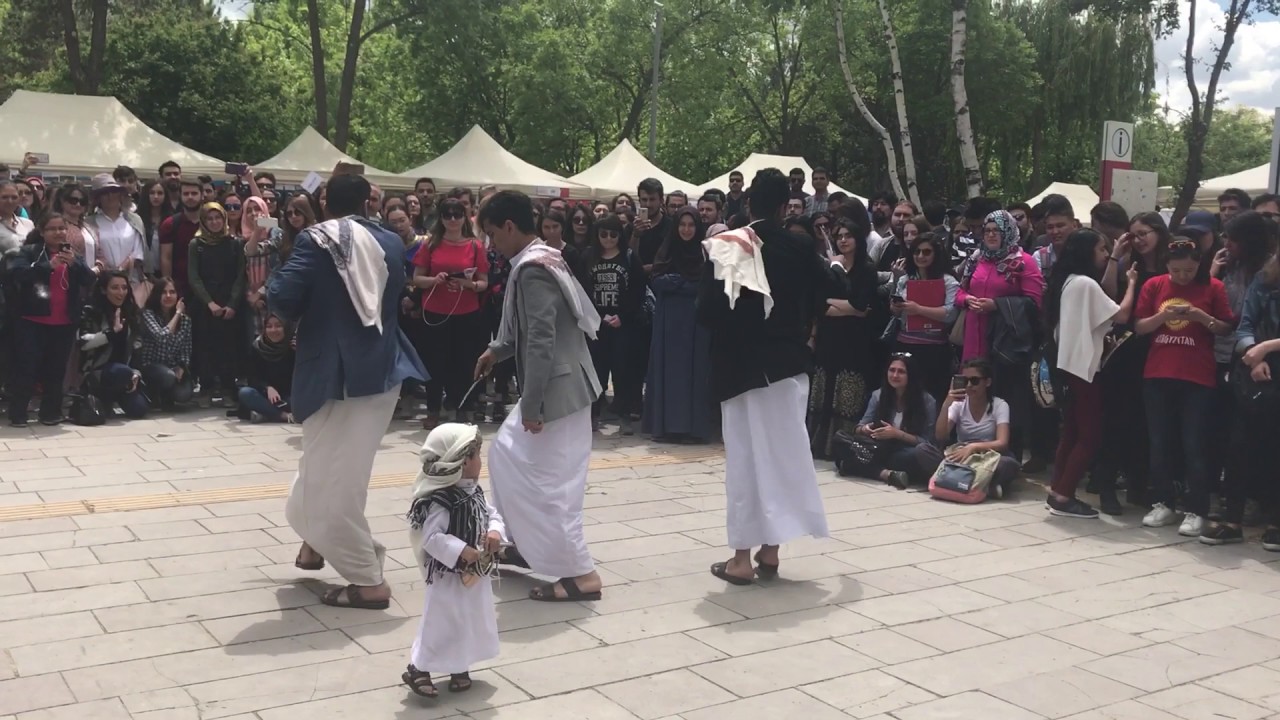 رقص يمني ( برع ) في أنقرة تركيا