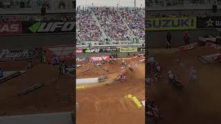 Motocross (MX) is off-road motorcycle racing held on enclosed, simulated-terrain circuits.