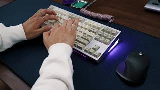 Duck Orion V3 with lubed Black Gateron Inks Typing Sounds ASMR