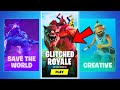 Fortnite Except They Added GLITCH MODE