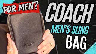 Coach Ray Pack 17 Men’s Sling Bag Untagging | Is It Worth It?