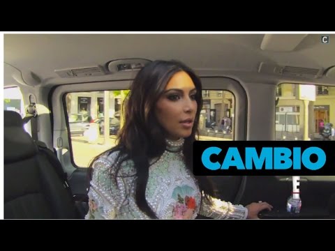 Video: Kim Kardashian With Blue Hair