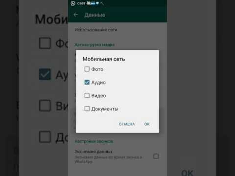 Как убрать автозагрузку фото и видео WhatsApp, что бы не засорят память телефона