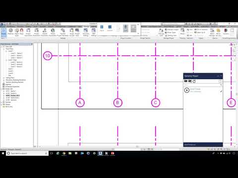 Revit Floorplan View Grid Trimer