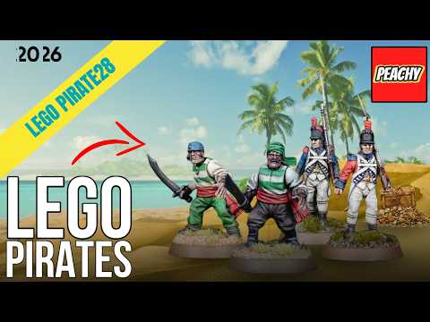 Painting Like Classic LEGO Pirates!