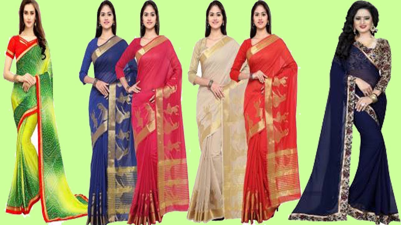 ▻Indian Sarees Online ✓ Flipkart Sarees Offer ✓ Flipkart Sarees Below 500 -  YouTube