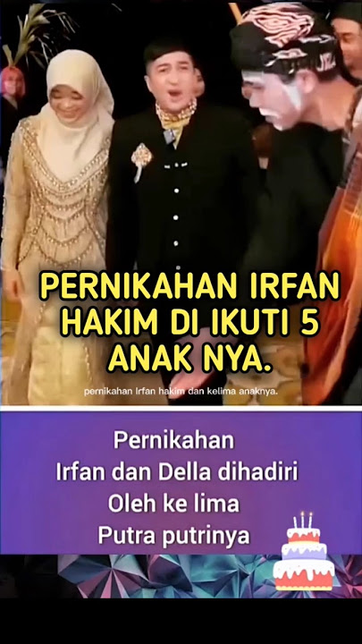 Pernikahan Irfan dan Della,, #shortvideo
