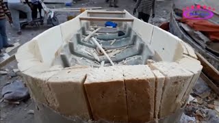 FIBERGLASS BOAT BUILDING FULL VIDEO AMAZING BOAT VIDEO IN AFRICA MADE IN SOM FISHING BOATS