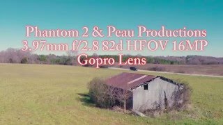PEAU PRODUCTIONS 3.97mm f/2.8 82d HFOV 16MP Lens