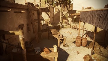 UE4 - Desert Oasis Town