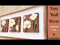 Wall decor/Home decor/Best out of waste/cardboard craft/art and craft/ clay mural
