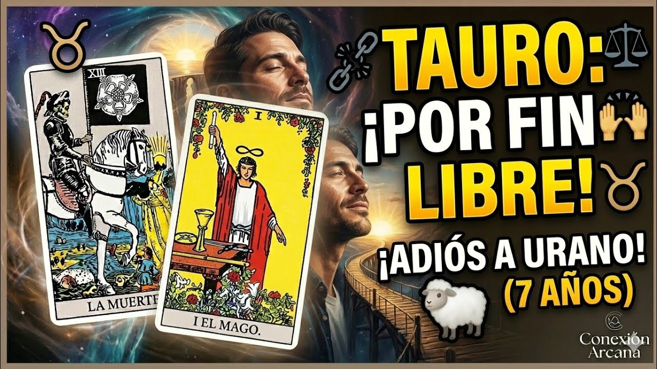 TAURO ♉ ¡Por fin te liberas! 🙌 Pero cuidado con lo que todavía te frena ...
