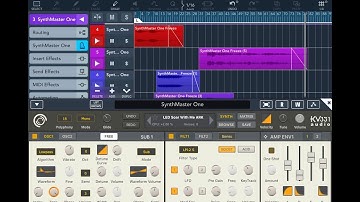 SynthMaster One - Cubasis 3 - FAC Alteza - Making A Huge Ambient Soundscape