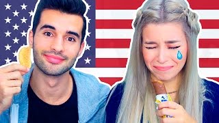 TRYING AMERICAN SNACKS | Inês Rochinha