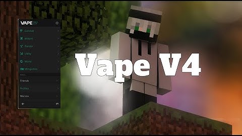 BEST Vape V4 Config For Hypixel!