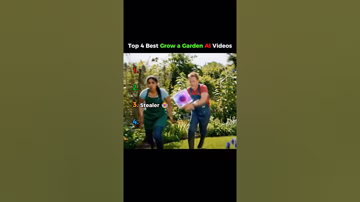 Ranking Top 4 Best Grow a Garden AI Videos 😂👑