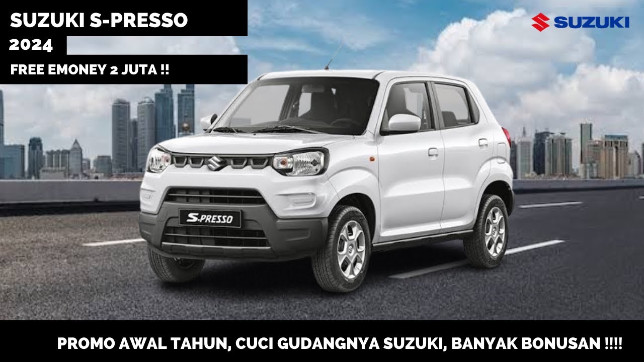 PROMO AWAL TAHUN!! SUZUKI SPRESSO WARNA PUTIH!! CUCI GUDANGNYA SUZUKI!! BANYAK BONUSAN!!