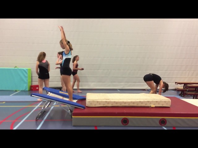 Twist Salto Drills and Exercises Floor Gymnastics