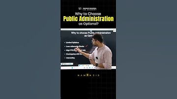 Public Administration Optional for UPSC | Expert Guidance by Naman Sir #namansharmaiasacademy