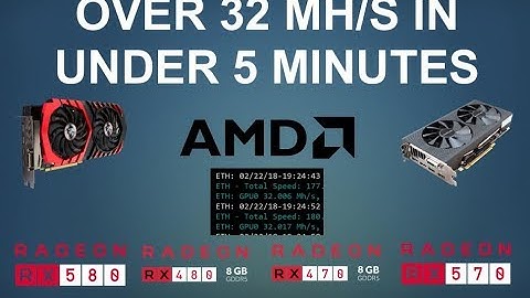 RX580 Making Over 32MH/s (ETH)!! Simple Mod under 5 minutes! | Works for RX470/480/570/580 |