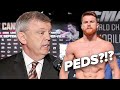 TEDDY ATLAS REACTS TO CANELO'S SLIM PHYSIQUE "WHAT DO I THINK? PED'S!"