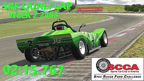 Spec Racer Ford Quali Lap | Nürburgring Grand-Prix-Strecke (Grand Prix) | 02:15.767 | Week 2 24S3