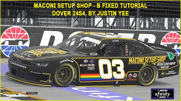 iRacing B Fixed Xfinity Dover Guide to Qualifying and Race 24S4