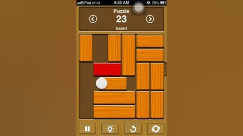 Unblock me Expert level 23 solution