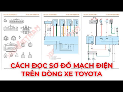 Cách đọc sơ đồ mạch điện trên dòng xe Toyota | TOYOTA TIS PRO