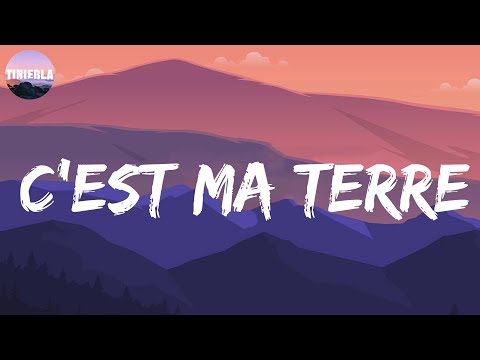 C'est ma terre - Christophe Maé (Letra/Lyrics)