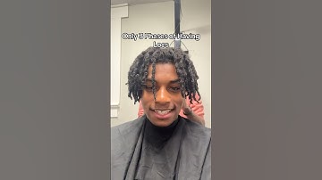 The ONLY 3 phases of having locs!🤣 #locs #locjourney #naturalhair #shorts