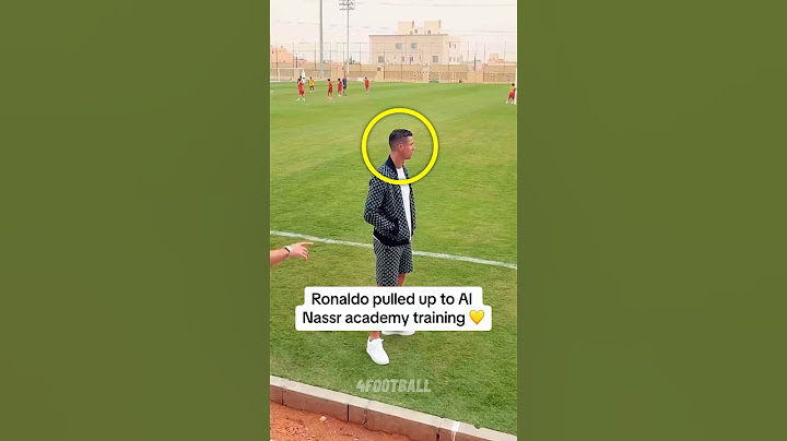 Ronaldo visiting Al-Nassr Academy 👀😍 #ronaldo #alnassr #viral
