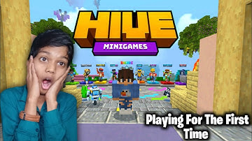 Playing Minecraft The Hive Server For The First Time!
