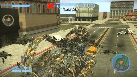 [Epic Modding] Transformers The Game: Ironhide vs Brawl, Bonecrusher, Giant Scorponoks