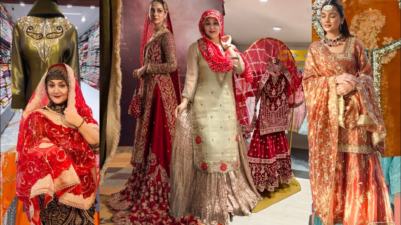 Farshi Gharara for Special Day || Pure Tissue Dabka Suits || Fashion Statement 