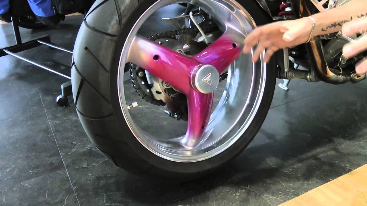 Motorcycle art: Custom Triumph Speed Triple