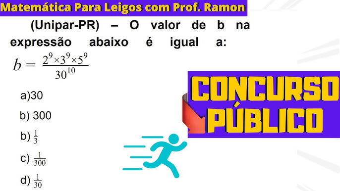 CONCURSO - CONTEÚDOS DE MATEMÁTICA BÁSICA PARA CONCURSO 