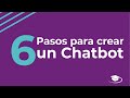 ¿Cómo crear un chatbot?  (Sigue estos 6 pasos para crear un chatbot)  -Curso de Chat Marketing