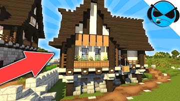 Minecraft: How To Build A Medieval Bakery (Tutorial)