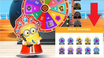 Tzarevna Minion rush NEW UPDATE Prize Wheel fullscreen gameplay walkthrough ios / android