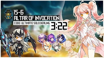 [Elsword NA/엘소드] Code Ultimate 15-6 Altar of Invocation Solo Dealing 3:22 (reupload)
