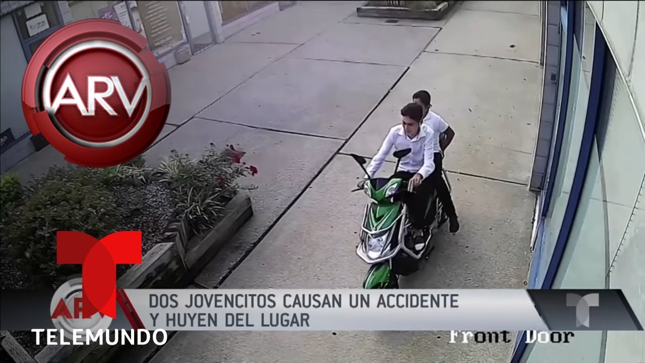 Dos jóvenes atropellan a un hombre y se dan a la fuga | Al Rojo Vivo ...