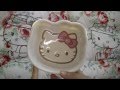 No.2 Hello Kitty Fan　キティちゃんフェイス型のお皿紹介